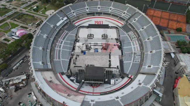 El Monumental continúa albergando recitales. (Foto: Bolavip)