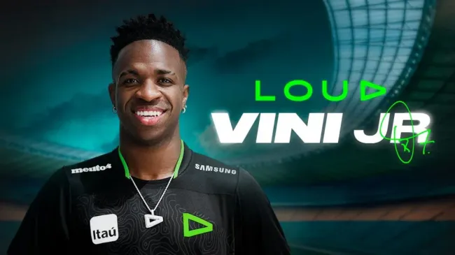 Vinicius Jr. presentado como nuevo socio y embajador de LOUD.