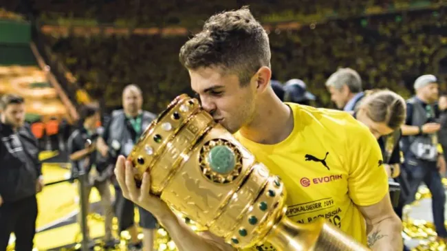 Pulisic wins German Cup (Bundesliga)