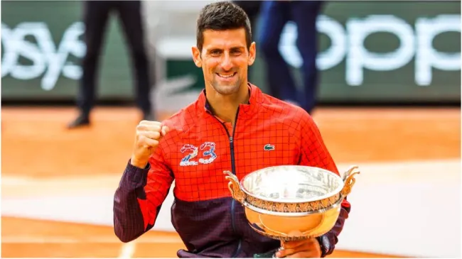 Novak Djokovic, 2023 men’s champion – IMAGO / NurPhoto