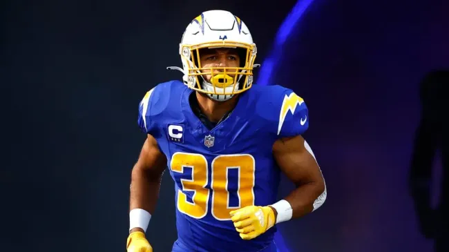 Austin Ekeler, former running back of the Los Angeles Chargers