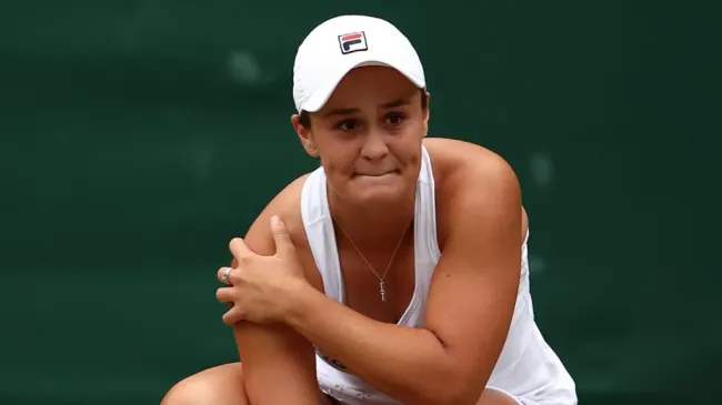 Barty won Wimbledon in 2021 (Julian Finney/Getty Images)