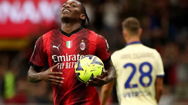 Rafael Leao (Photo by Marco Luzzani/Getty Images)