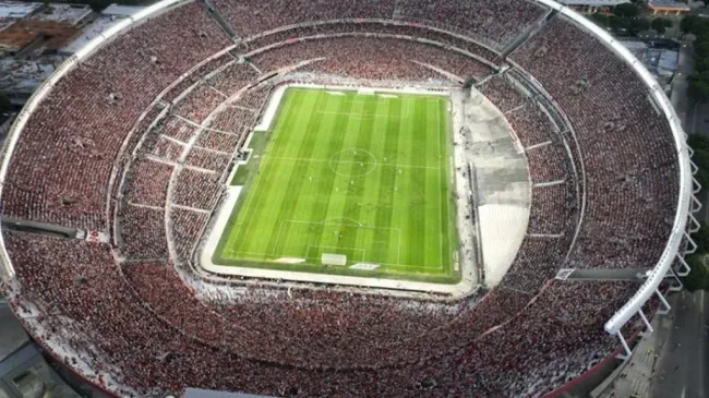 El estadio Más Monumental sería la sede del partido inaugural en Argentina.