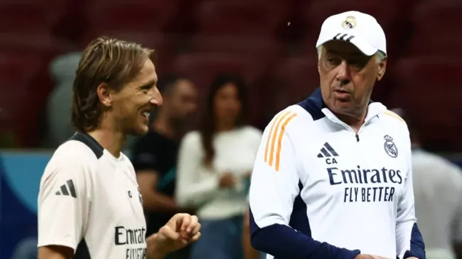 Ancelotti y Modric, a un paso de hacer historia en Real Madrid: IMAGO