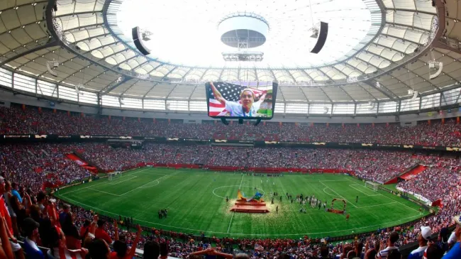 El BC Place, estadio que compite con Monterrey por el sorteo del Mundial [Foto: Getty]