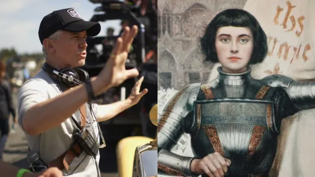 Baz Luhrmann in The Great Gatsby and Joan of Arc. (Source: IMDb and @FilmUpdates)