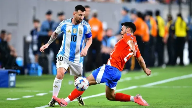 Chile cayó ante Argentina