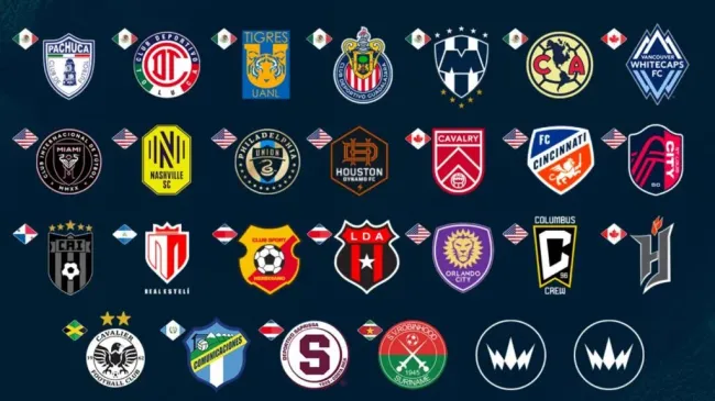 Equipos clasificados a la Liga de Campeones (Concacaf)