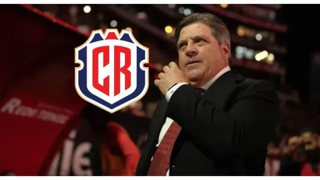 Miguel Herrera con la Selección de Costa Rica