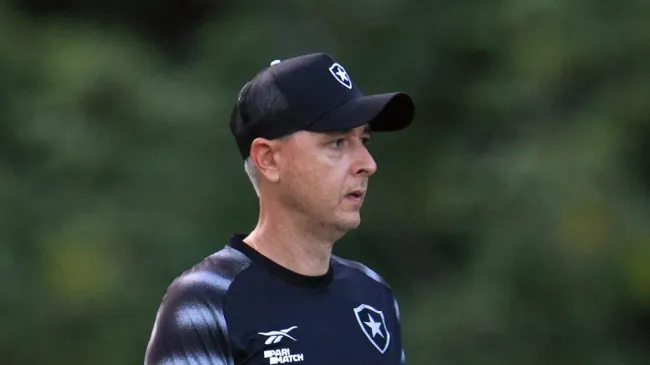 Tiago Nunes, técnico do Botafogo (Foto: Vitor Silva/Botafogo/Divulgação)