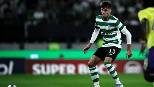 Georgios Vagiannidis estreou-se pelo Sporting, em Alvalade, na goleada por 6-0, sobre o Arouca.Foto: Instagram Oficial Georgios Vagiannidis