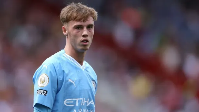 Cole Palmer, el joven inglés que se va de Manchester City a Chelsea (Getty Images).