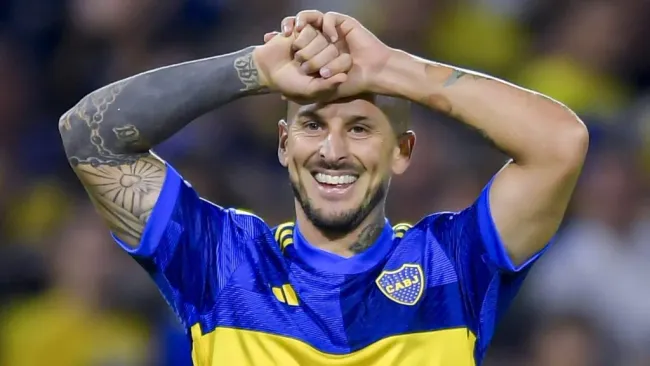 Benedetto pelo Boca Juniors. (Photo by Marcelo Endelli/Getty Images)