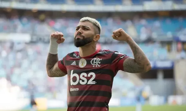 Gabigol em ação pelo Flamengo – Foto: Alexandre Vidal/Flamengo