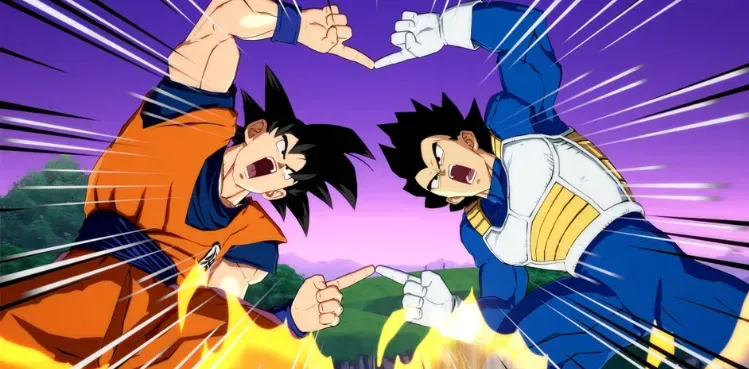 Zenón y Zeballos emularon una escena de Dragon Ball Z.