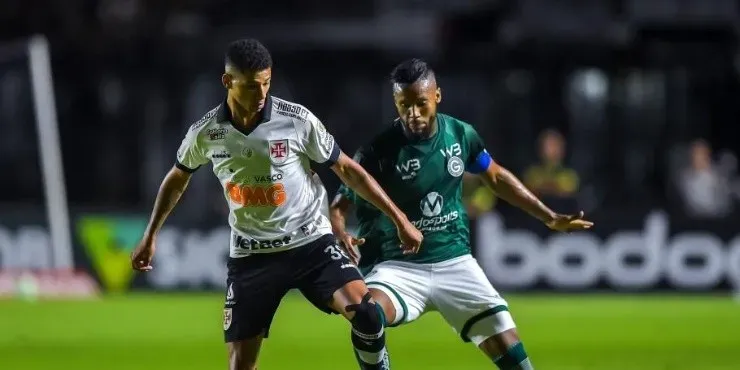 Vasco e Goiás ficaram no empate por 1 a 1 na Serrinha neste domingo. Foto: Divulgação/CBF