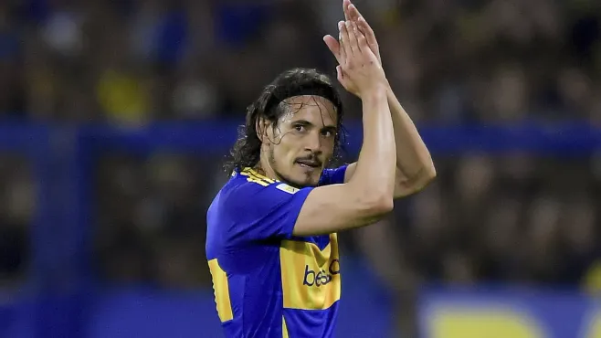 Edinson Cavani en Boca