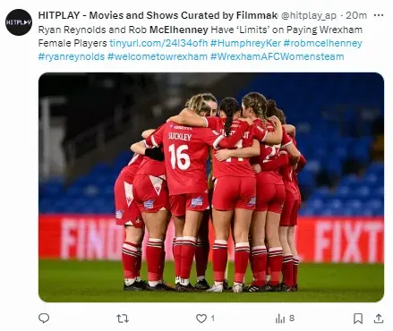 Wrexham Ladies are on the up.
