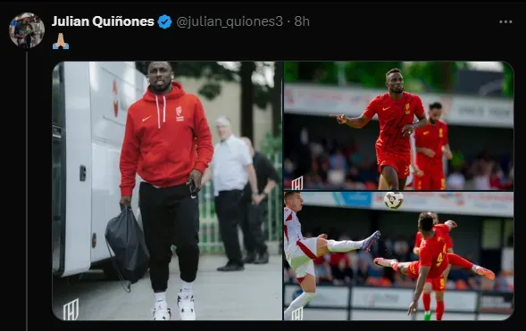 La publicación con la que inició la bronca. [Foto Redes Sociales]