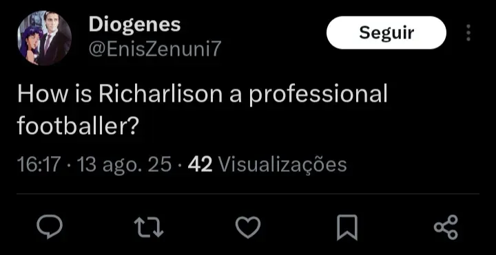 Repercussão via X