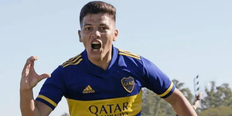 Juan Pablo Cabaña, otro delantero que surgió de las Inferiores.