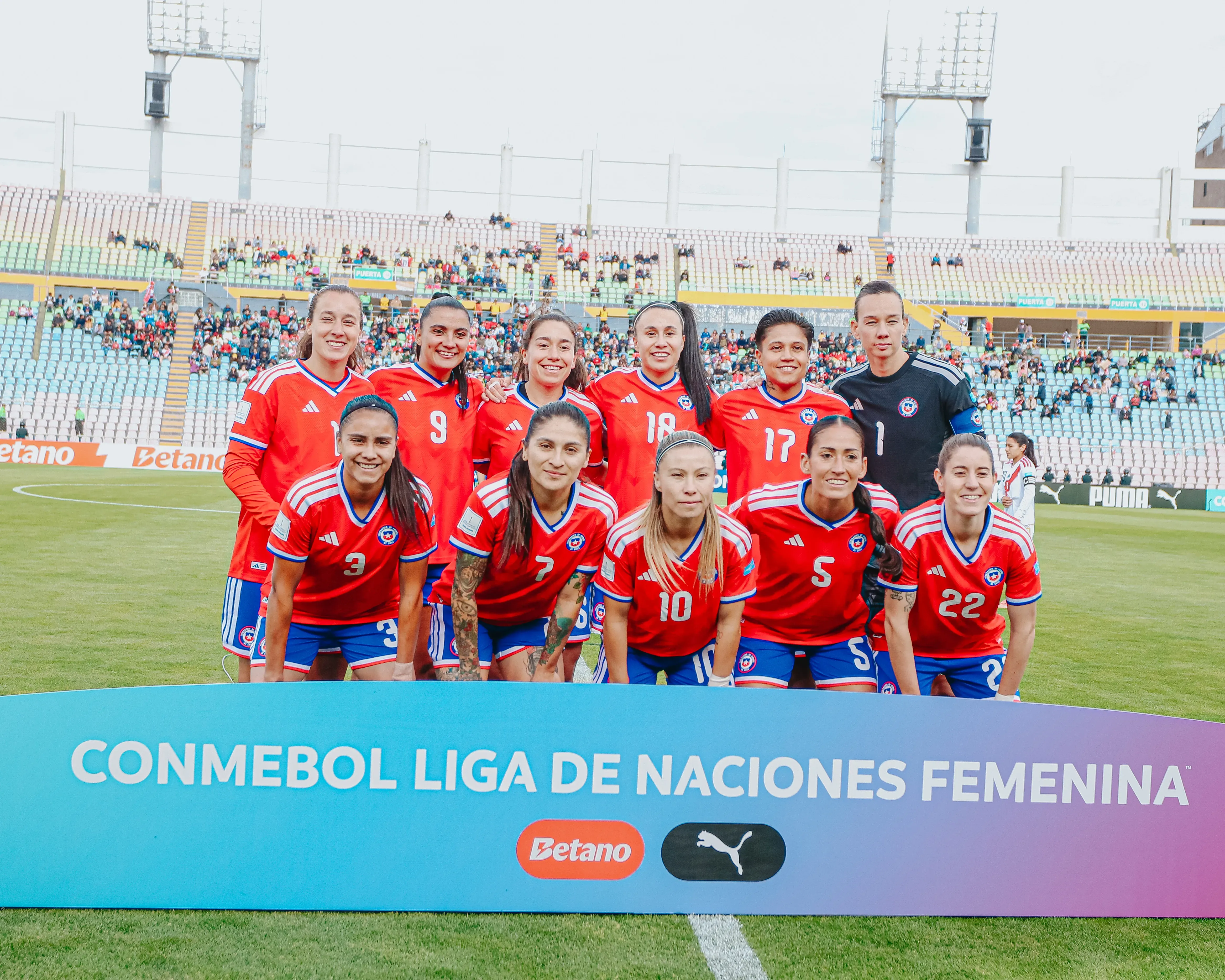 Chile Femenino recibirá a Paraguay por la Liga de Naciones | Foto: FFCH