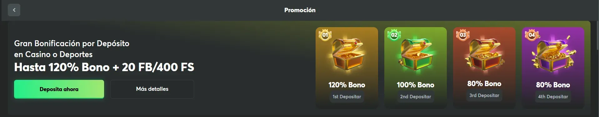 Mejores bonos de bienvenida