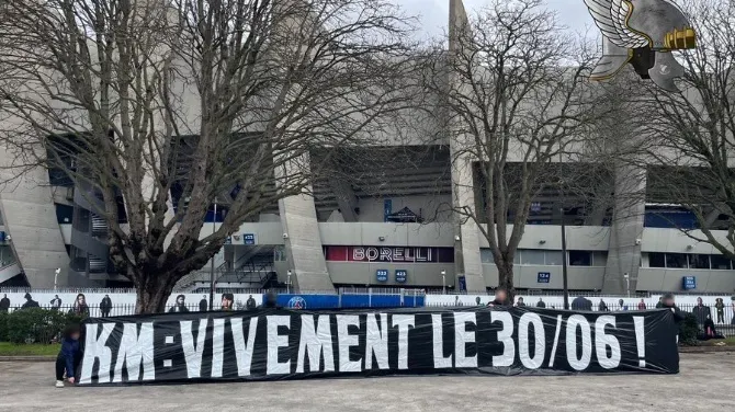 La amenaza de los ultras del PSG a Mbappé.