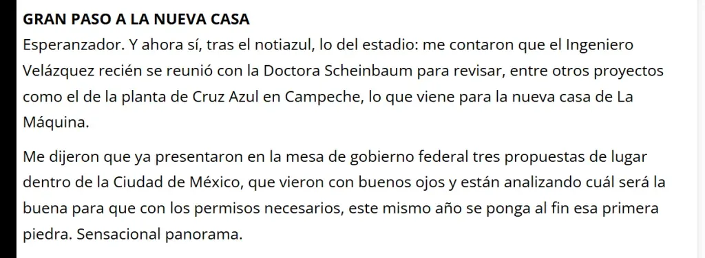Carlos Ponce de León reveló una reunión entre Víctor Velázquez y Claudia Sheinbaum. (Diario Récord)