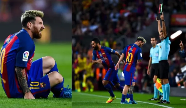 Lesión de Messi en la 2015/16: Getty Images