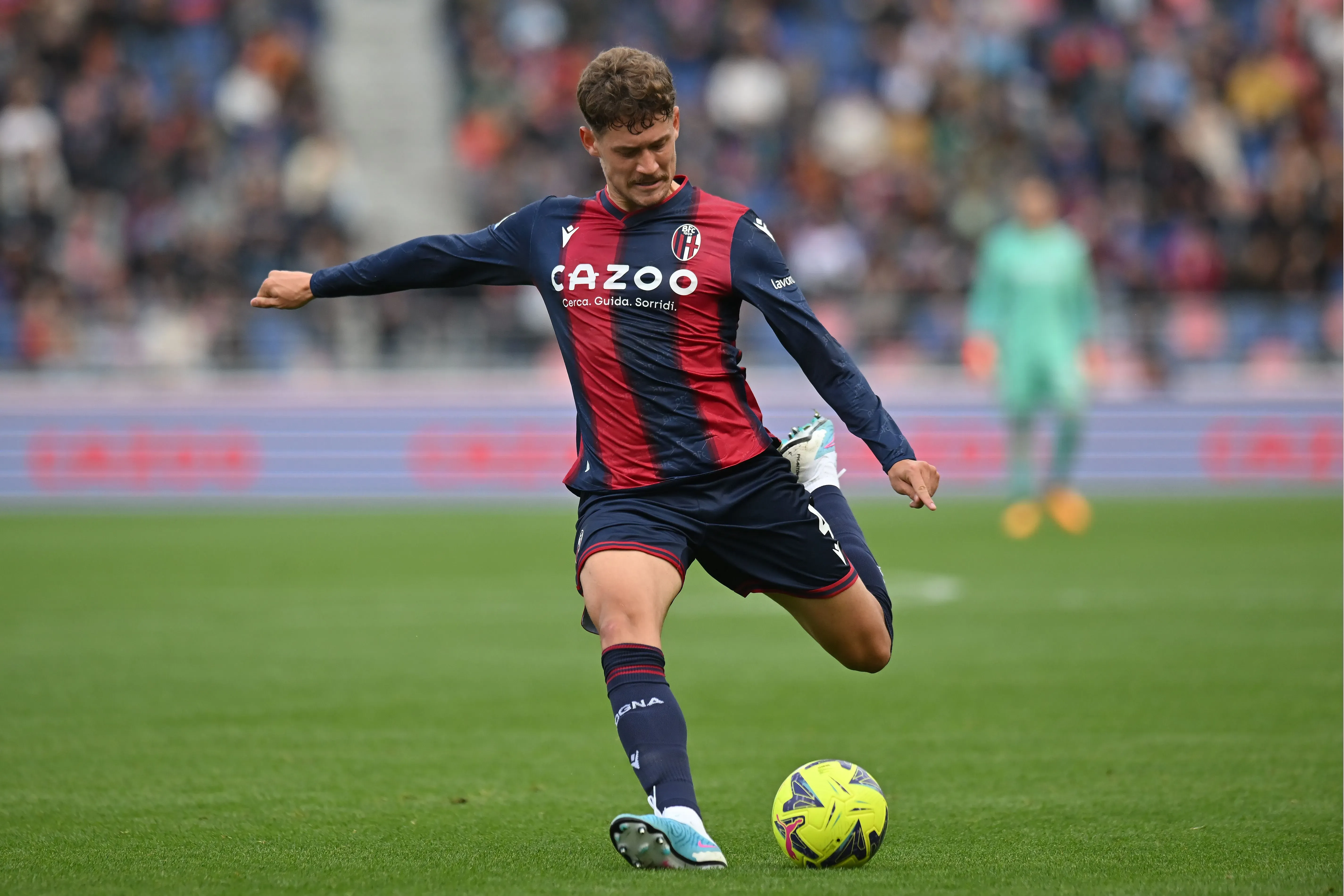 Joaquín Sosa en su paso por el Bologna de Italia. (Foto: Getty Images)