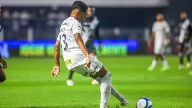Souza, jogador do Santos (Foto: Reprodução)