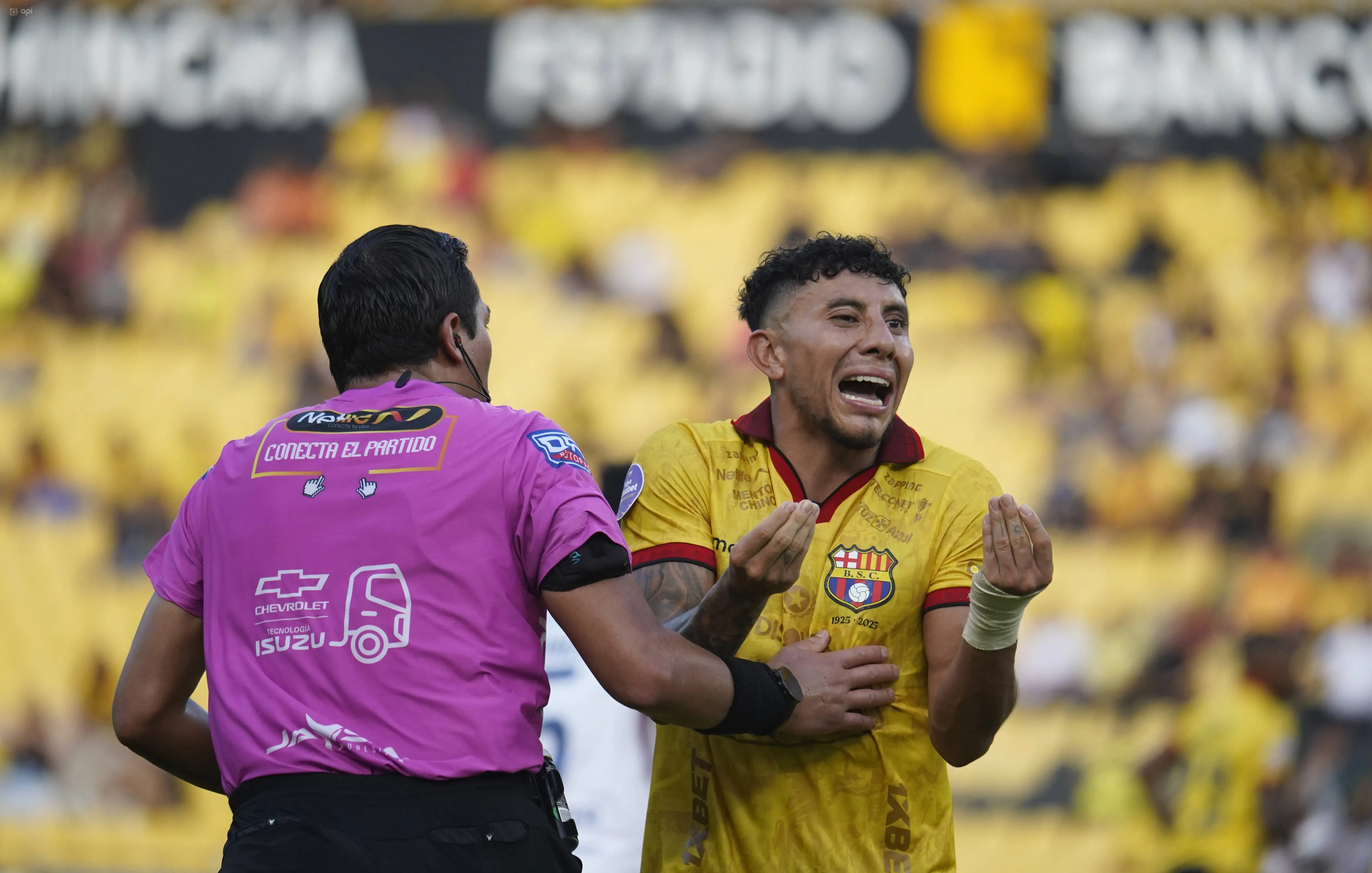 Joao Rojas fue la figura de Barcelona SC en el último partido. (Foto: Imago)