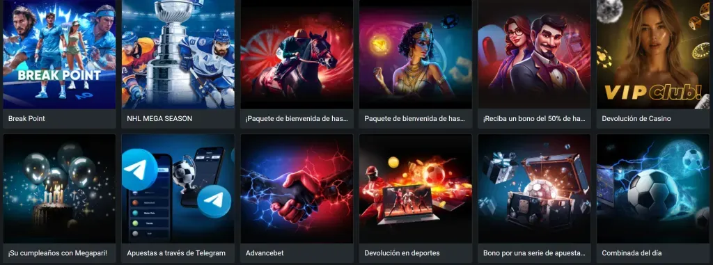 codigo promocional Megapari