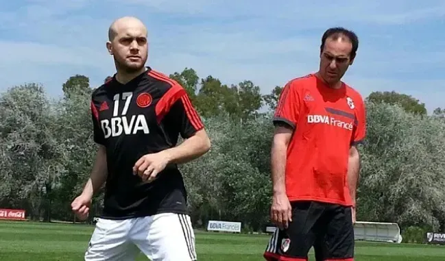 Aguirre sufrió varias lesiones en River. (Getty)