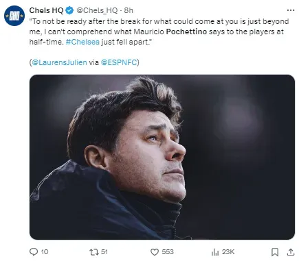Pochettino is under pressure