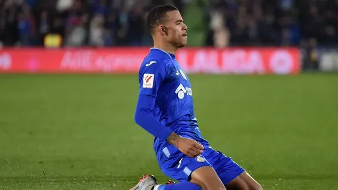 Greenwood lleva convertidos 8 goles con Getafe.