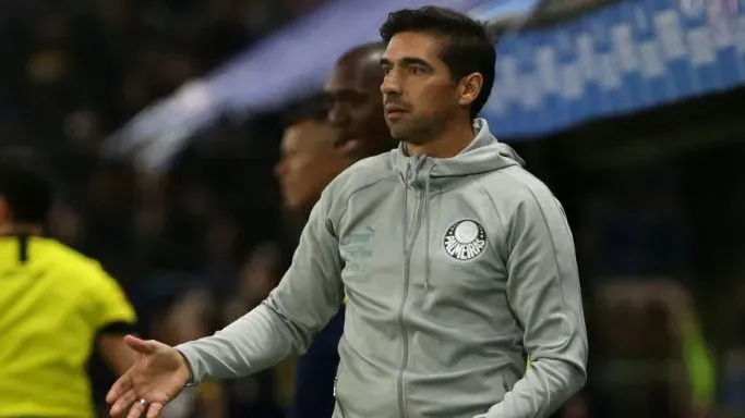 Abel Ferreira enfrentando a Boca con Palmeiras. (Foto: Getty)