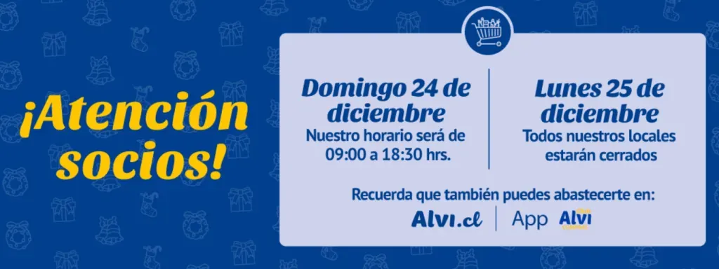 Horarios Alvi.