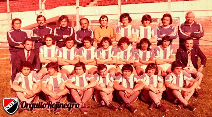 La Selección “leprosa” de 1976. Foto Orgullo Rojinegro.