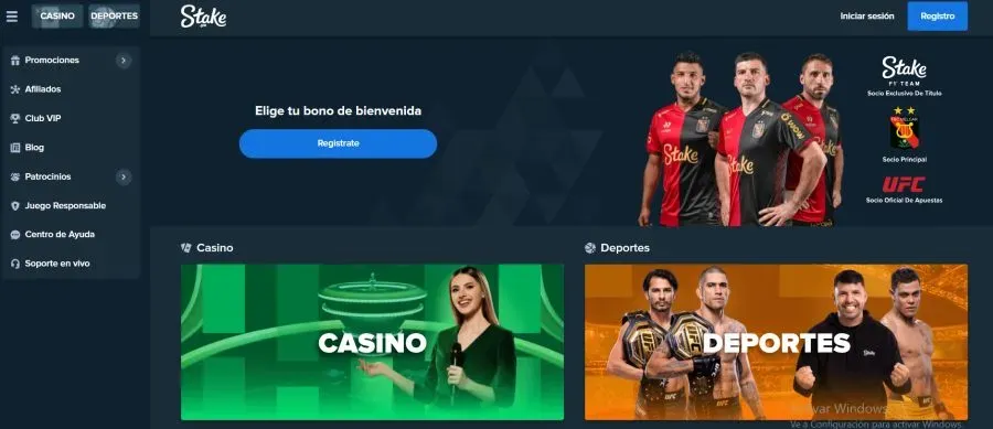 Código promocional Stake.