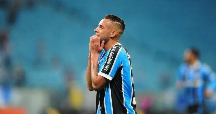 Caso a contratação de Guilherme seja confirmada, essa será a segunda passagem do jogador pelo Grêmio. Foto: Lucas Uebel/ Grêmio