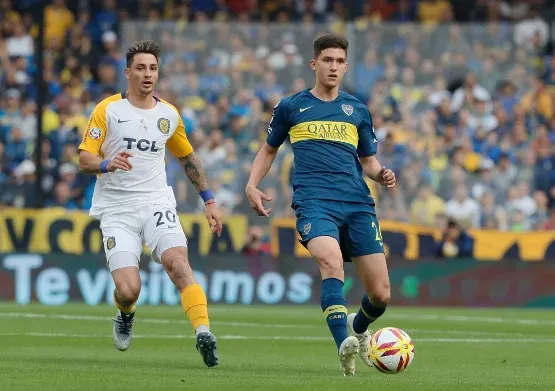 Balerdi solo jugó un puñado de partidos en Boca. (Instagram)