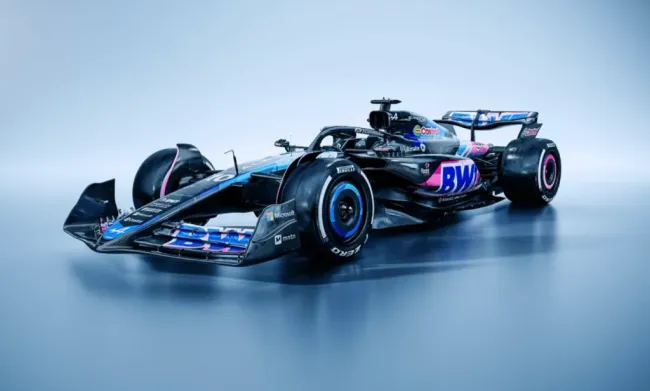 Una imagen más del nuevo monoplaza de Alpine para 2024. (Foto: F1).