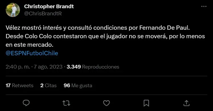 Foto: Twitter