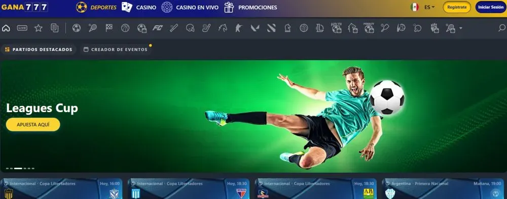 apuestas que puedes hacer con el bono Gana777