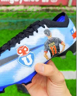 La imagen de los botines de Osorio.