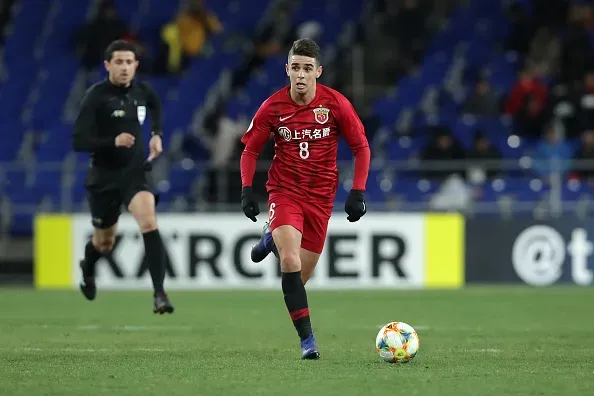 Oscar em partida entre Ulsan Hyundai X Shanghai Port, no Estádio Ulsan Munsu Football, pela AFC Champions League, no dia 13/03/2019.  Foto: Han Myung-Gu/Getty Images
