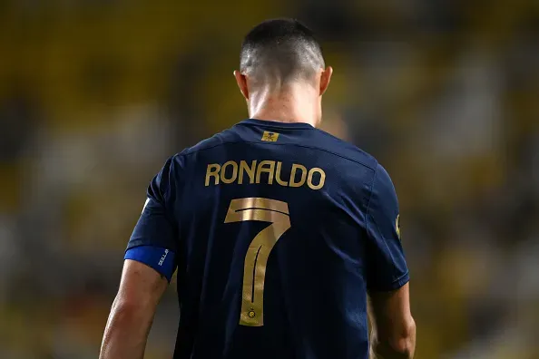 CR7 em atuação no Mundo Árabe. Foto: Justin Setterfield/Getty Images